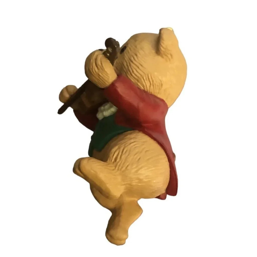 VTG HALLMARK KEEPSAKE '91 "Fiddlin' Around" Bear Violin Xmas Christmas Ornament - Picture 3 of 8